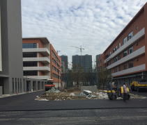 泰州第一外國語(yǔ)學(xué)校！OGFC-13透水瀝青路面